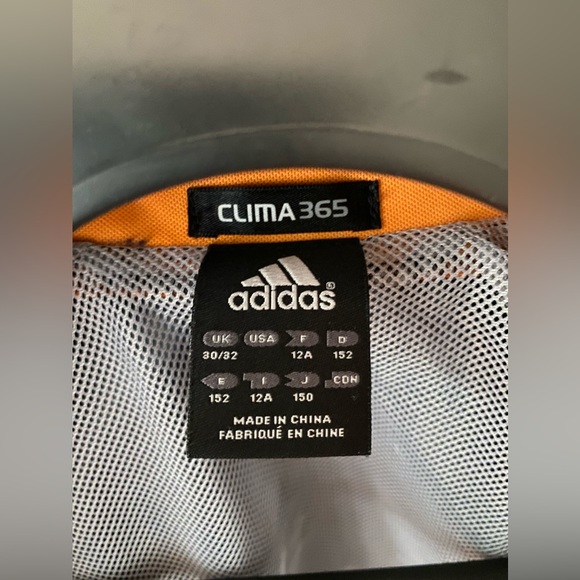 ADIDAS ClimaProof Blue and Orange Windbreaker,unisex. Women's S. - Picture 4 of 11